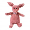 jouet peluche cochon rose pour chien chat